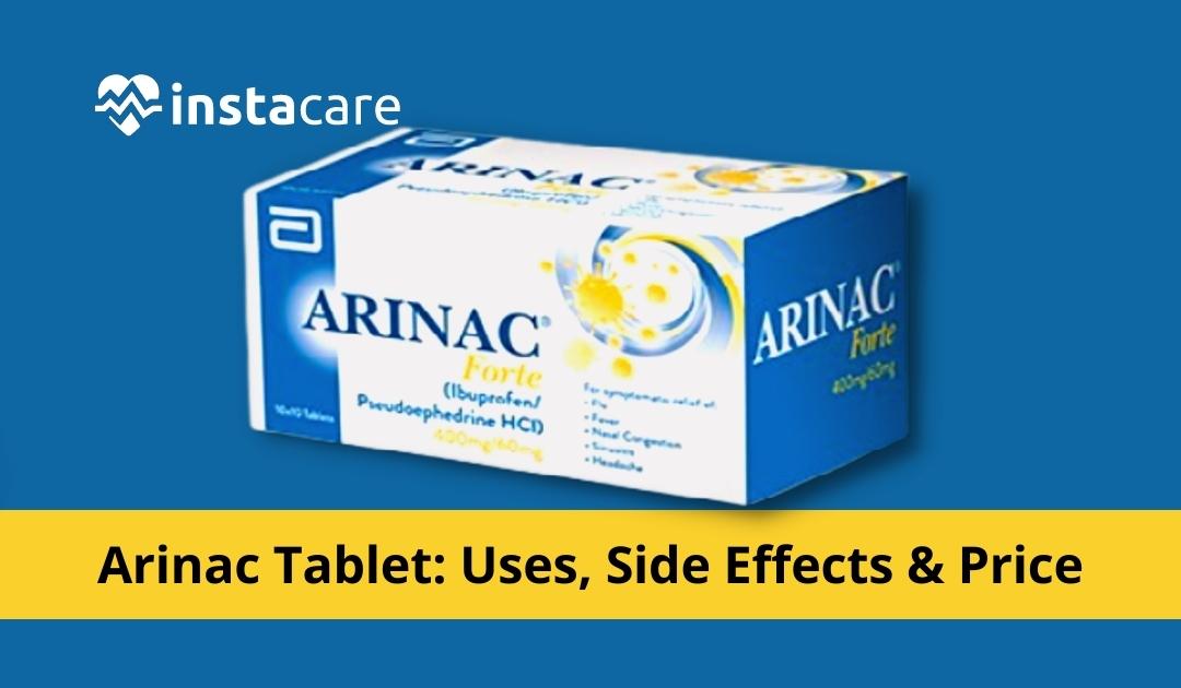 Arinac tablet - makes use of, facet outcomes & Composition.