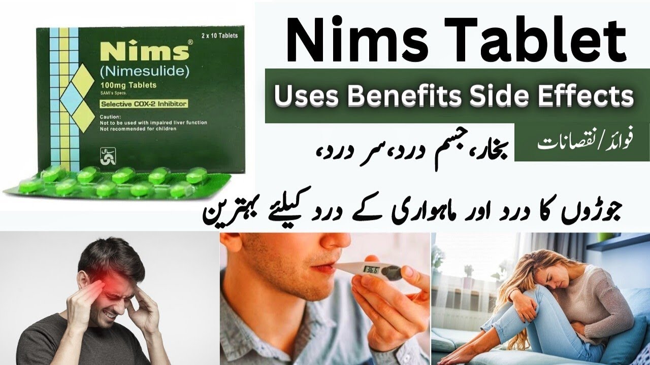 Nims Tablet 100mg - Uses, Side Effects, Price in Pakistan